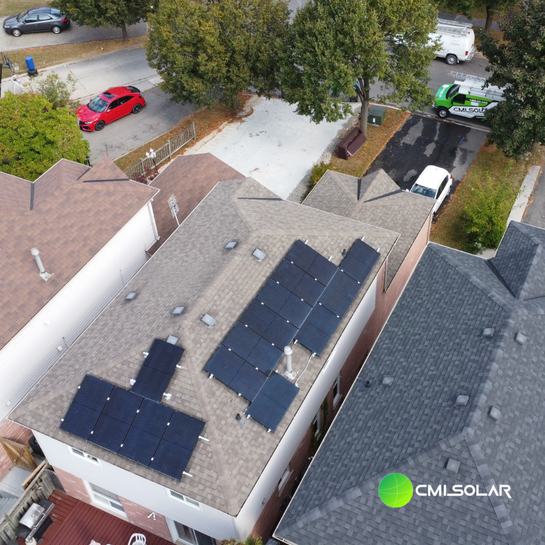 cmi solar installation - Brampton - Ontario