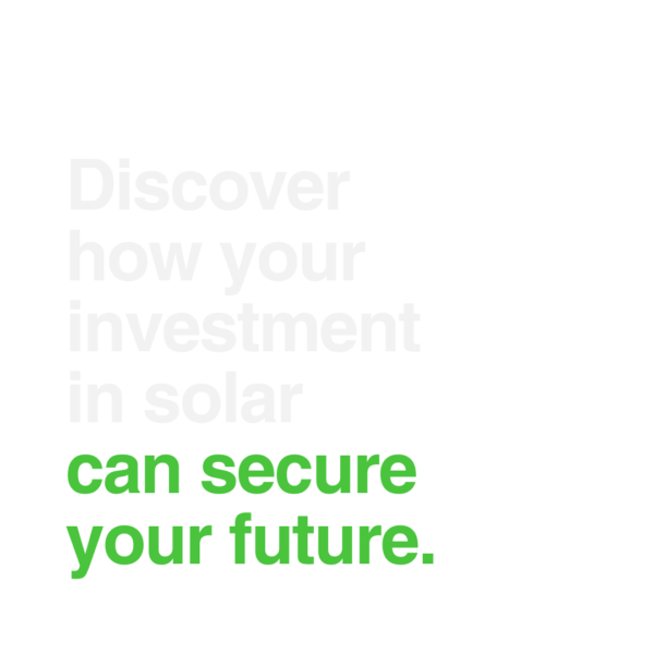 discover how solar can secure your financial future